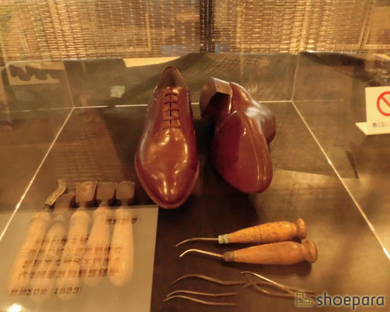 小笠原製靴の手縫い靴
