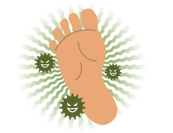 足の臭いの原因と対策（対処）方法