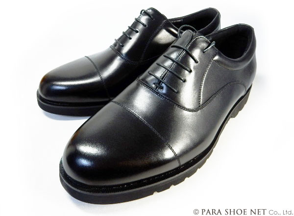匠（TAKASHI）本革 内羽根ストレートチップ（キャップトゥ）ビジネスシューズ 幅広甲高Gワイズ（6E/EEEEEE）黒［メンズ革靴・紳士靴・大きい サイズ（ビッグサイズ） 27.5cm、28cm（28.0cm）、28.5cm、29cm（29.0cm）、30cm（30.0cm）あり］  (PTT23S-BLK) | 靴専門通販 ...