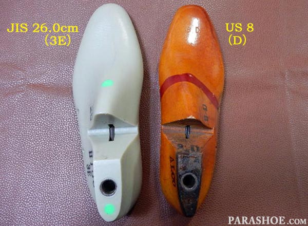アメリカ（米国）のメンズドレスシューズ用木型（シューラスト）と
