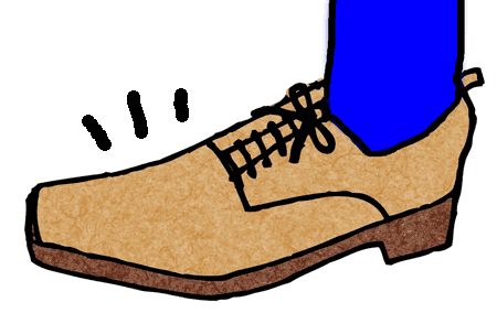 try on shoes/靴を試着する（試し履きしてサイズを確かめる）