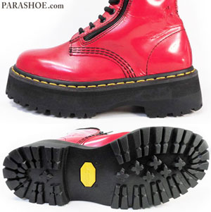 厚底(上げ底)へのソール交換修理後(ビブラムソール・vibram sole)